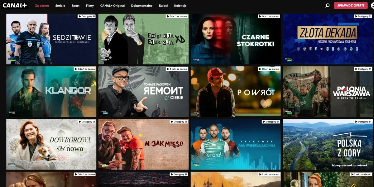 CANAL+ otwiera swoje biblioteki dla wszystkich widzów. Wybrane produkcje dostępne za darmo!