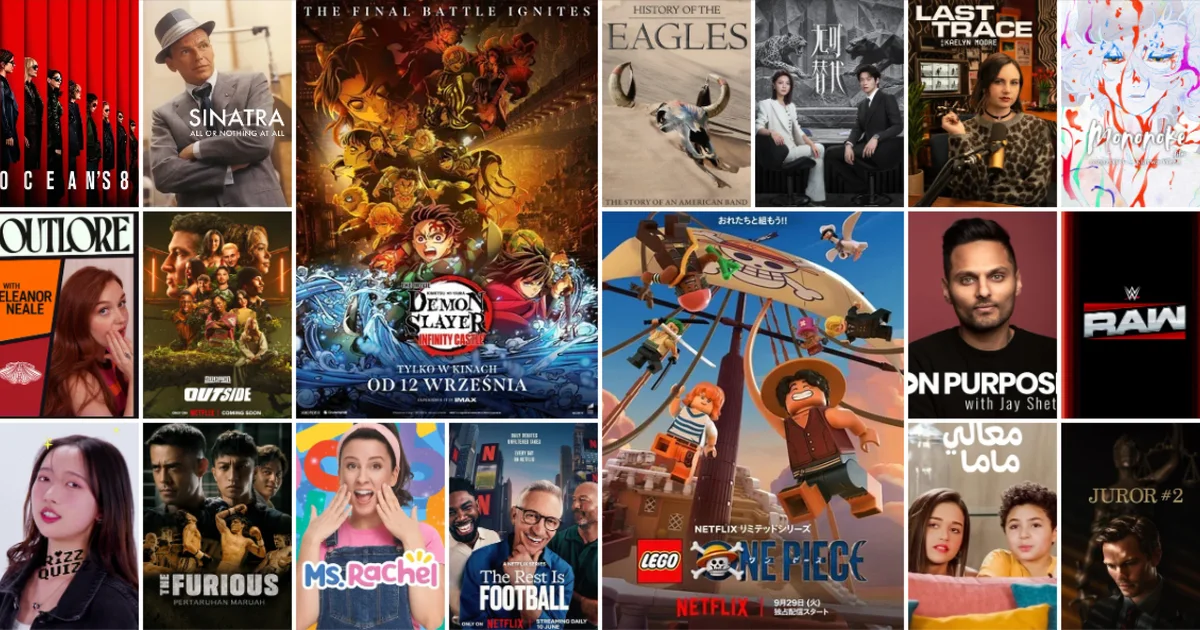 Nowości Netflix Polska na dziś. Dodano Demon Slayer, LEGO One Piece i nowe odcinki