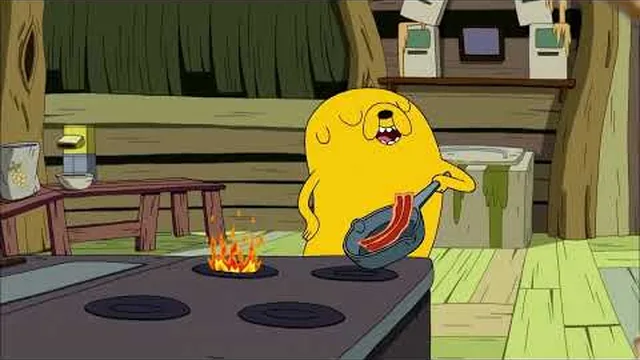 Menu z Pory na Przygodę w restauracjach Manekin | Bekonowe naleśniki Jake'a #adventuretime